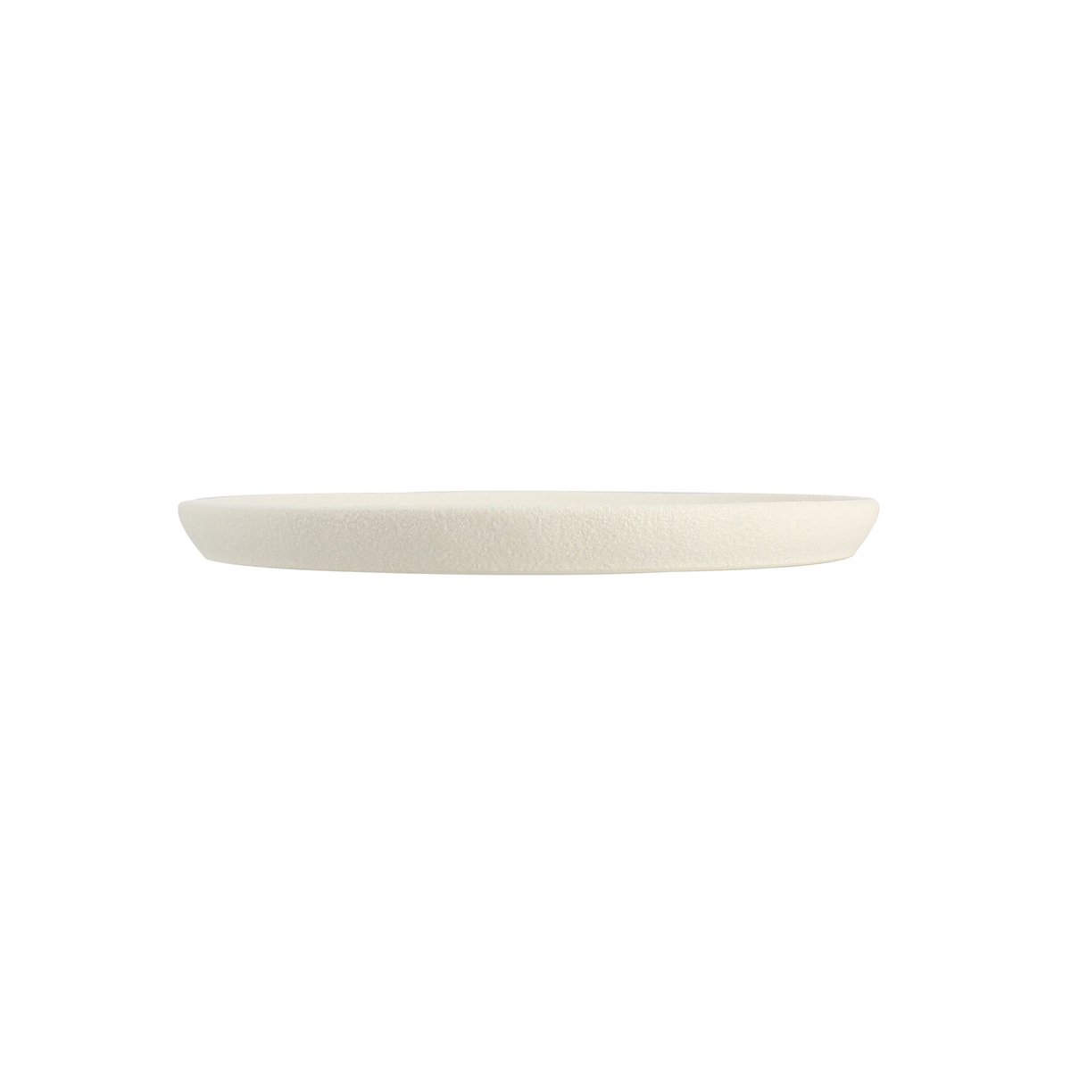 Lot de 6 assiettes à dessert 21cm, SNOWSTACK blanc, OGO LIVING