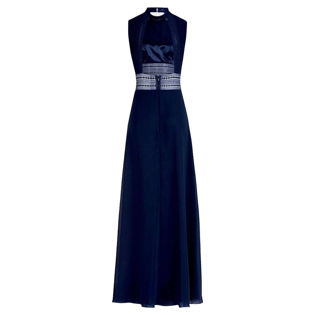 Robe de soirée dos-nu night sky, VERA MONT