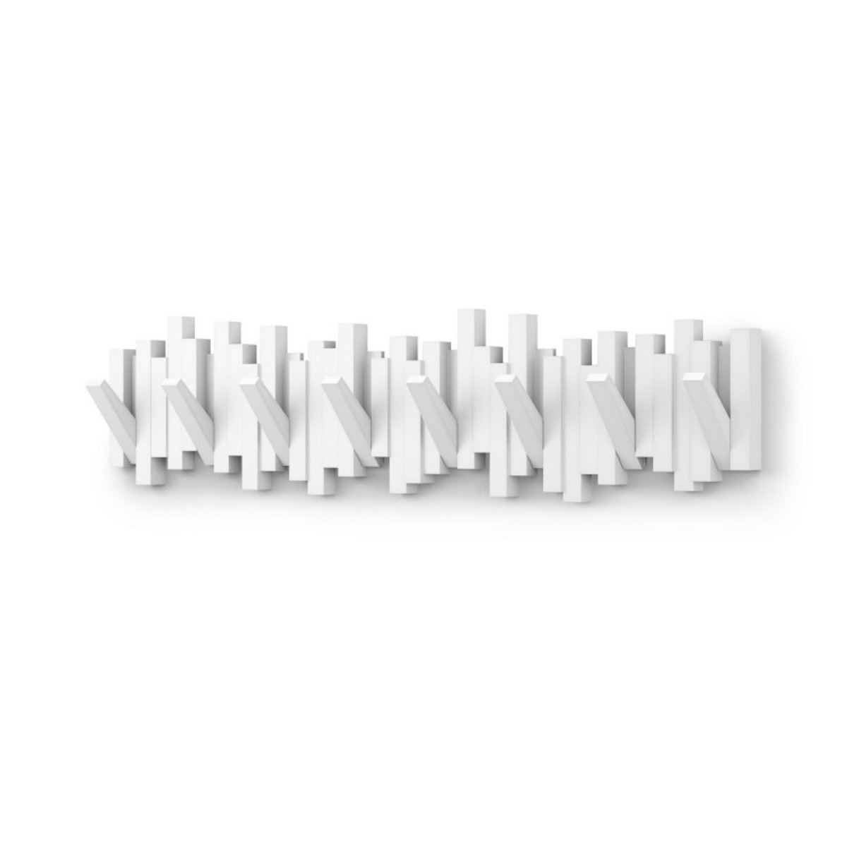 Grand portemanteau mural  STICKS blanc, UMBRA