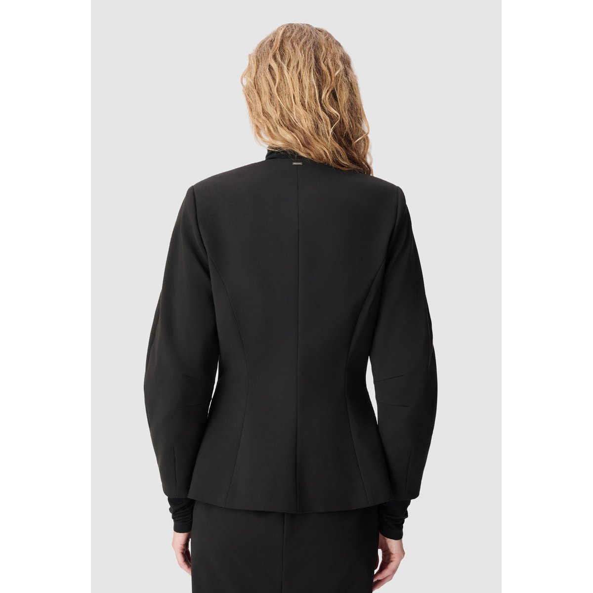 Veste de tailleur découpes manches noir, IKKS