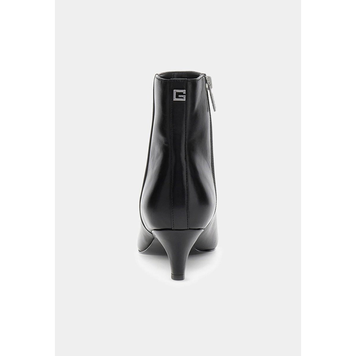 Bottines En Cuir Véritable Idreena noir, GUESS