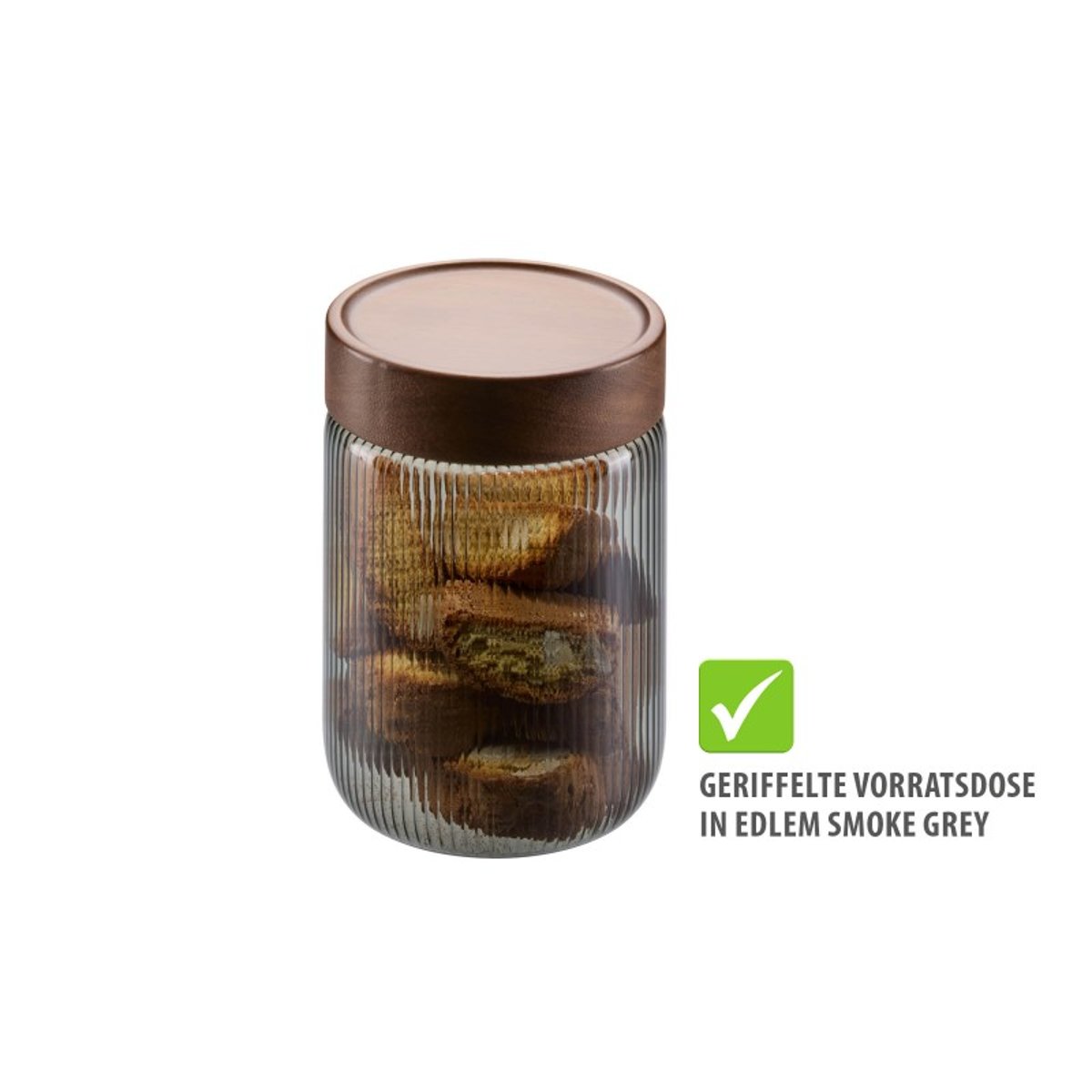 Boîte de conserve bokaro, 700 ml noir/brun, GEFU