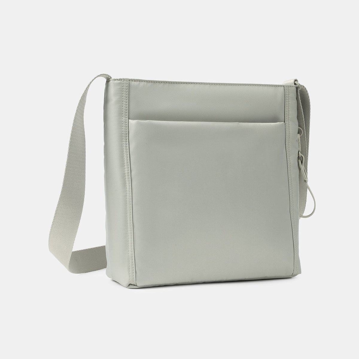 Sac bandoulière organisé avec protection RFID pussywillow grey, HEDGREN