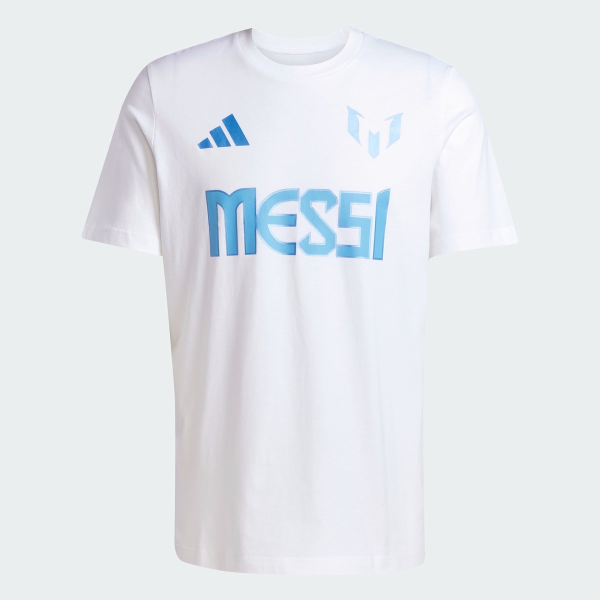 T-shirt graphisme Nom et numéro de Messi white, adidas Performance