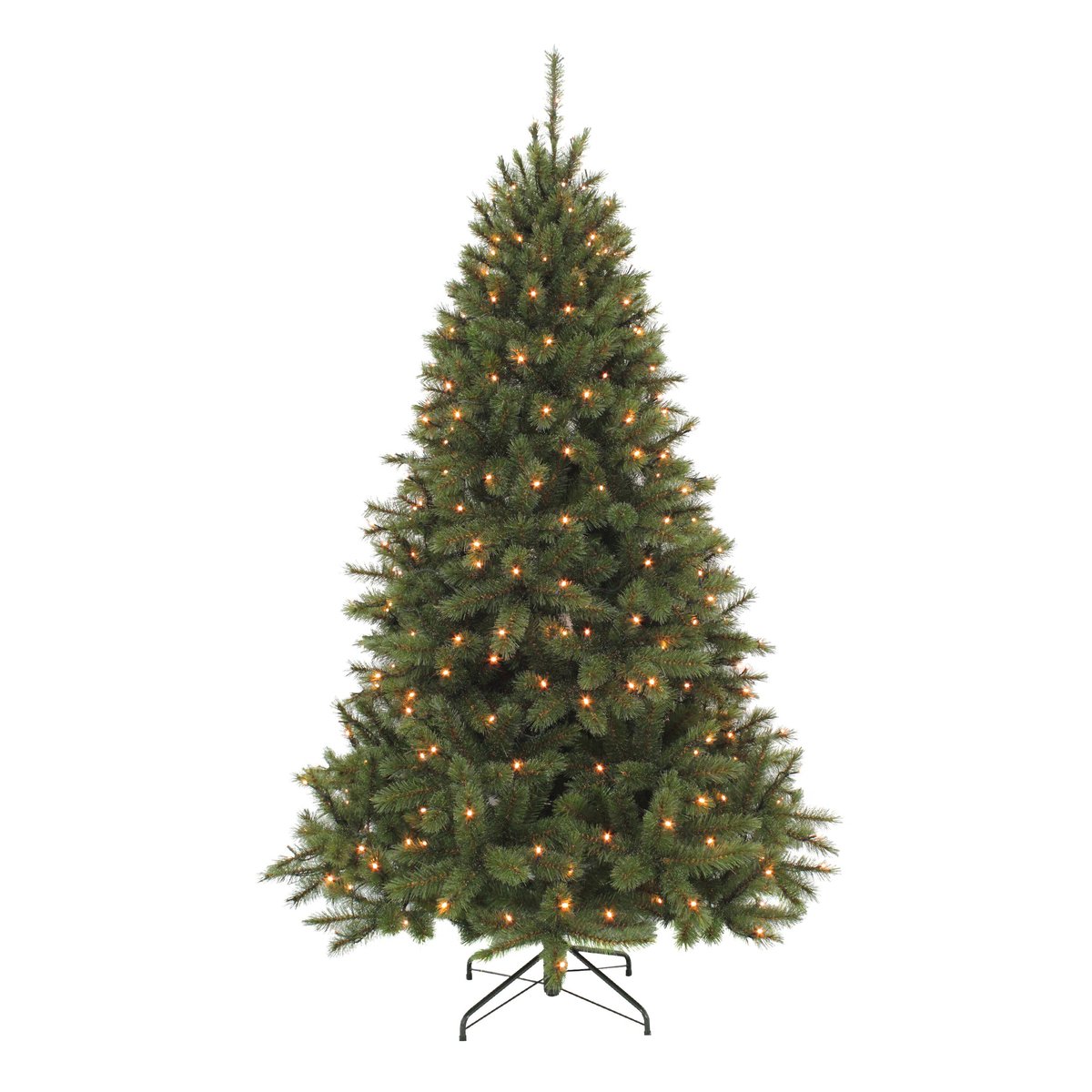 Sapin de Noël artificiel avec LED H185 cm BRISTLECONE vert, TRIUMPH TREE