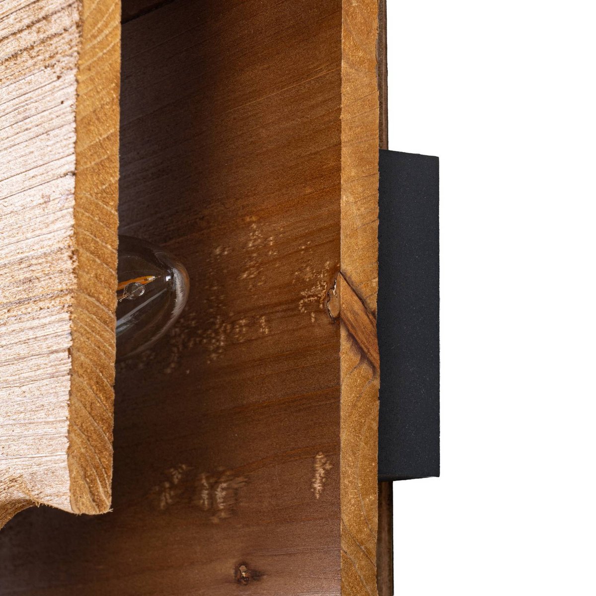 Applique en bois traditionnelle, Tarry bois clair, LUCANDE