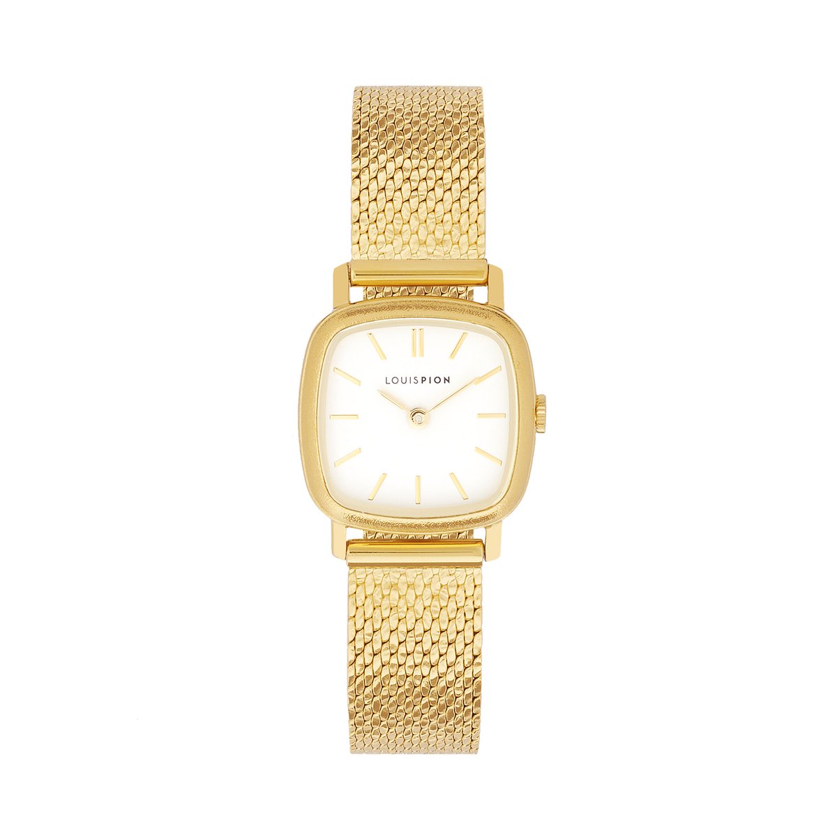 Montre Analogique  ROSE doré blanc doré, LOUIS PION