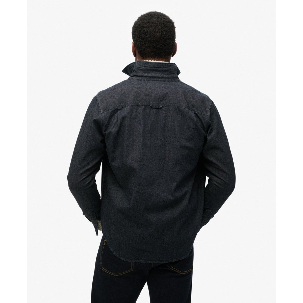 The Merchant Store - Surchemise en jean brut, SUPERDRY