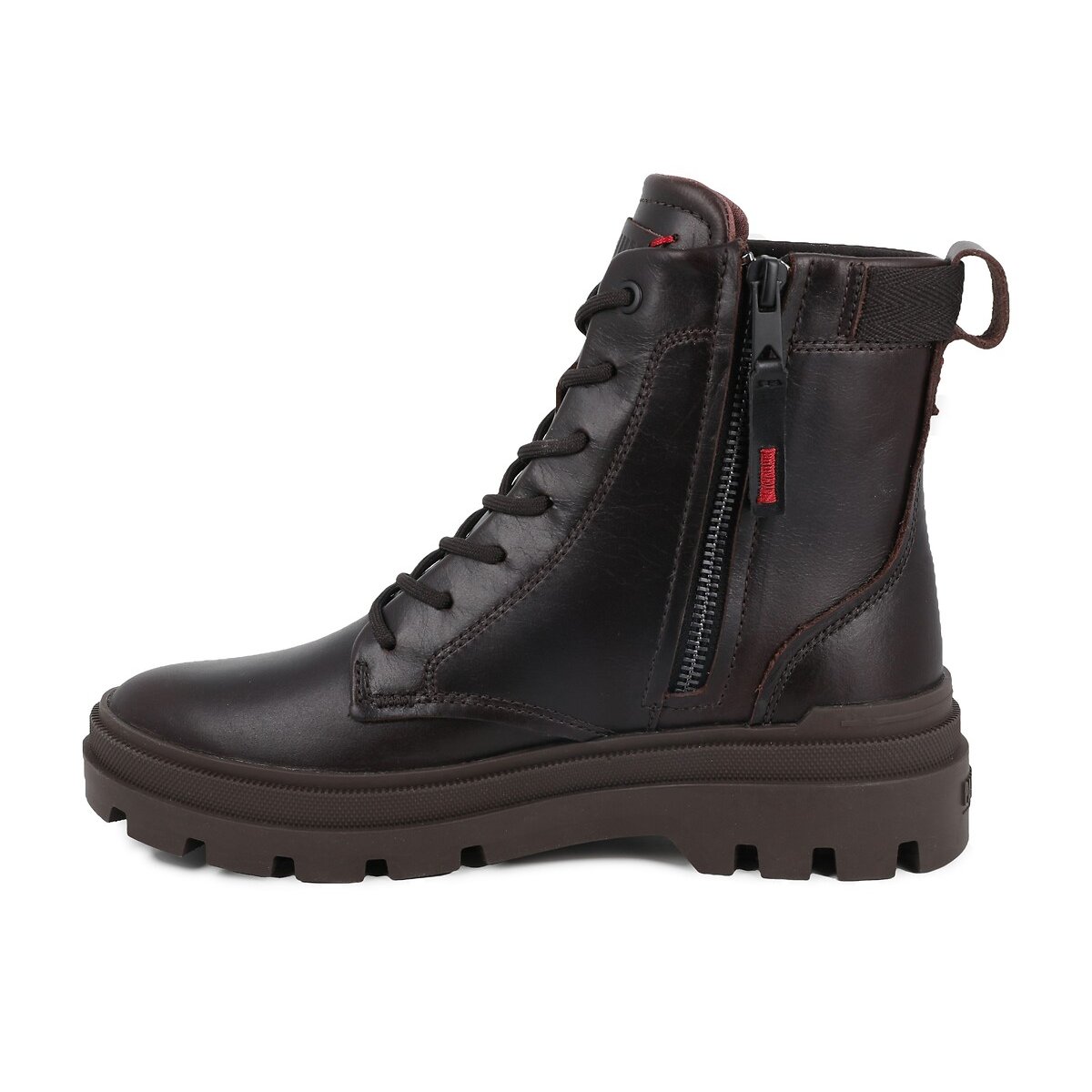 Botins PALLAGRADE OFFICER L castanho, PALLADIUM