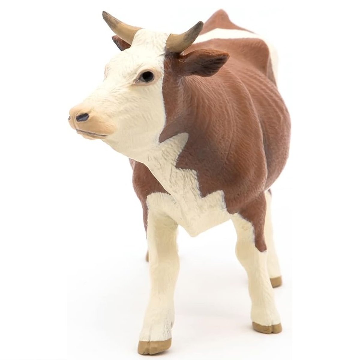 Figurine vache Simmental marron, PAPO