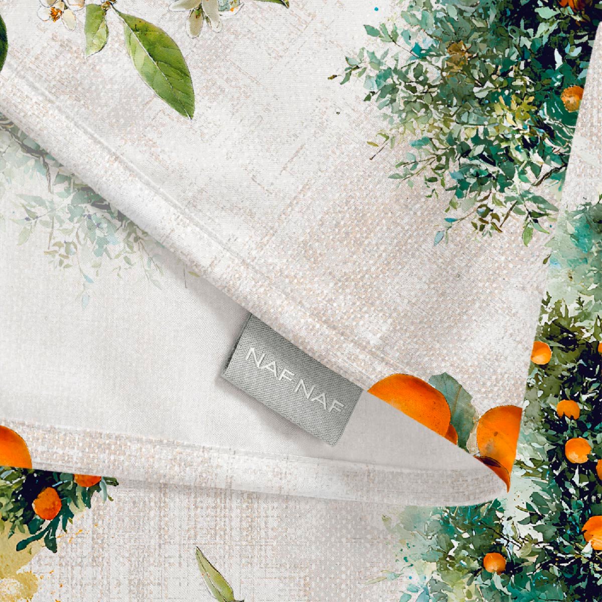 Nappe anti-taches Villaorange - 100% coton - multicolore, NAF NAF HOME