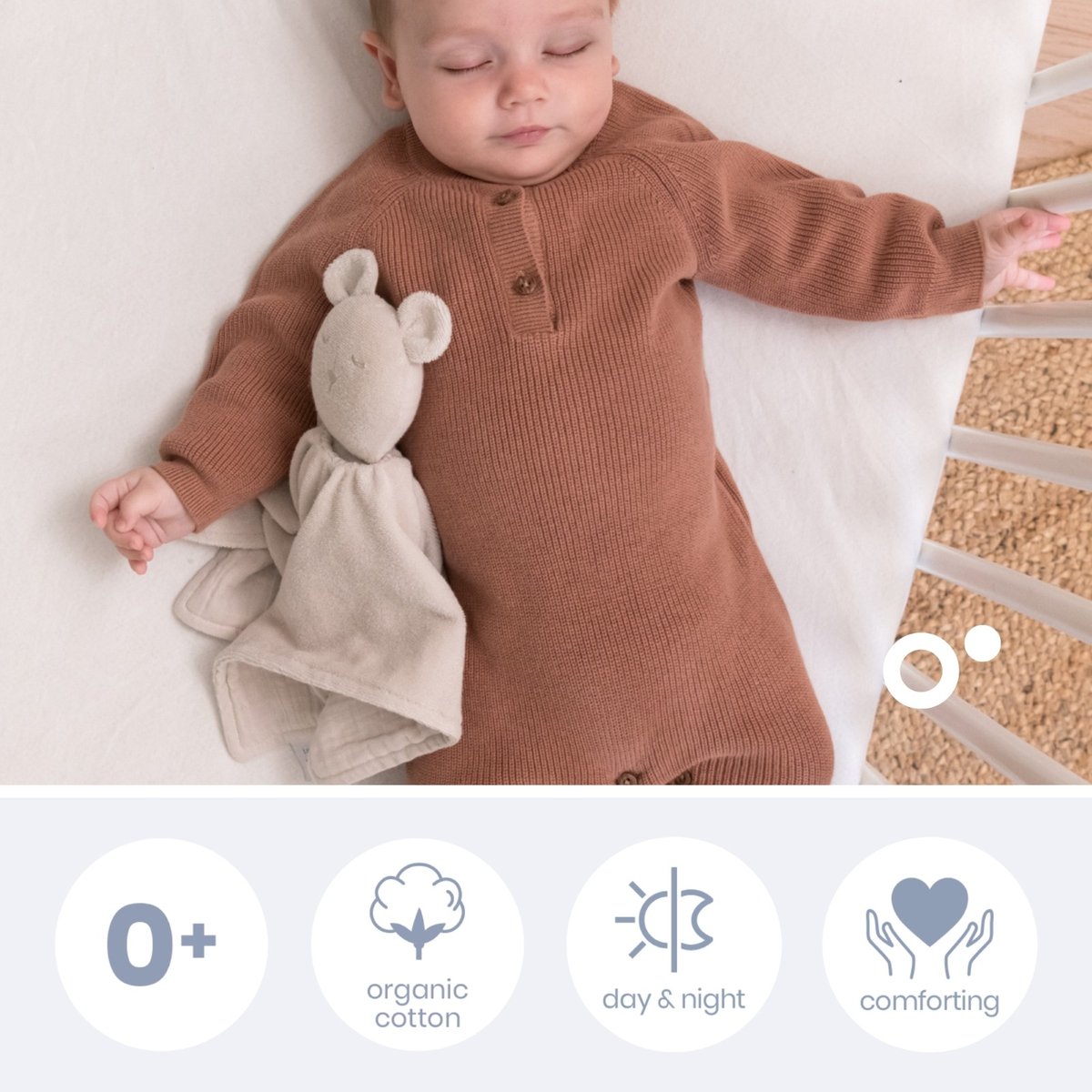 Doudou bébé You&Me beige, BABYMOOV