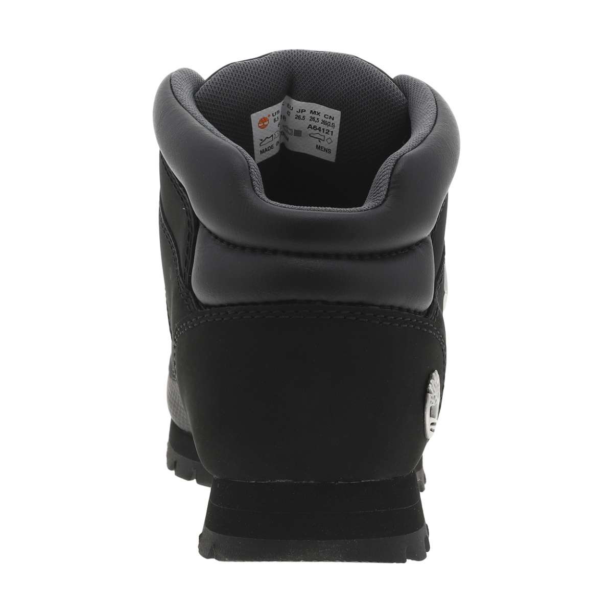 Boots en cuir EURO SPRINT MIDE LACE noir, TIMBERLAND