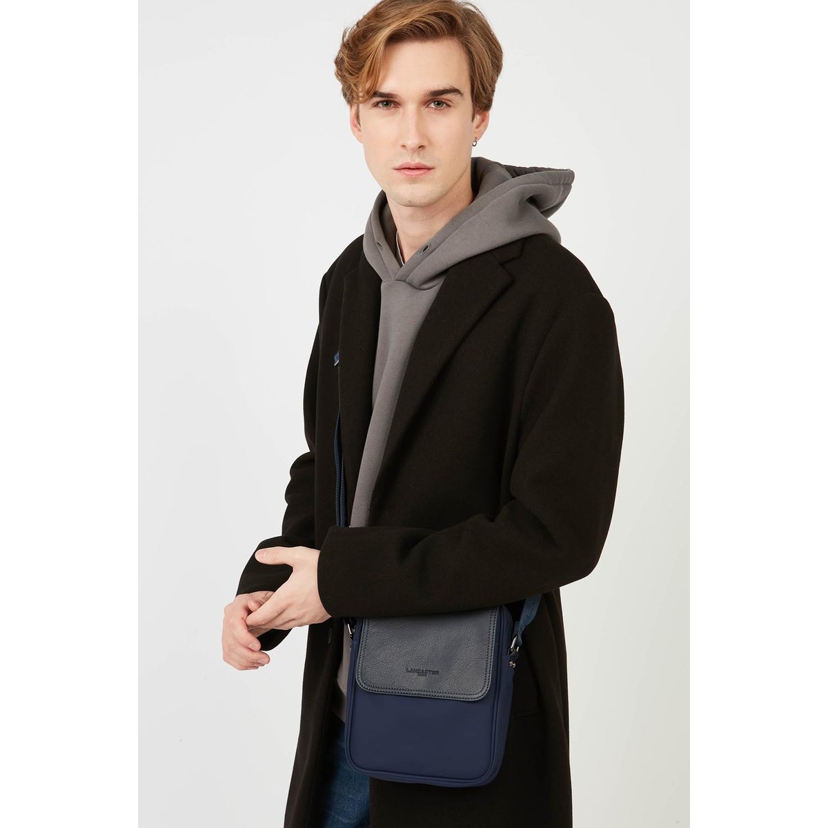 Sac trotteur BASIC SPORT MEN'S bleu foncé, LANCASTER