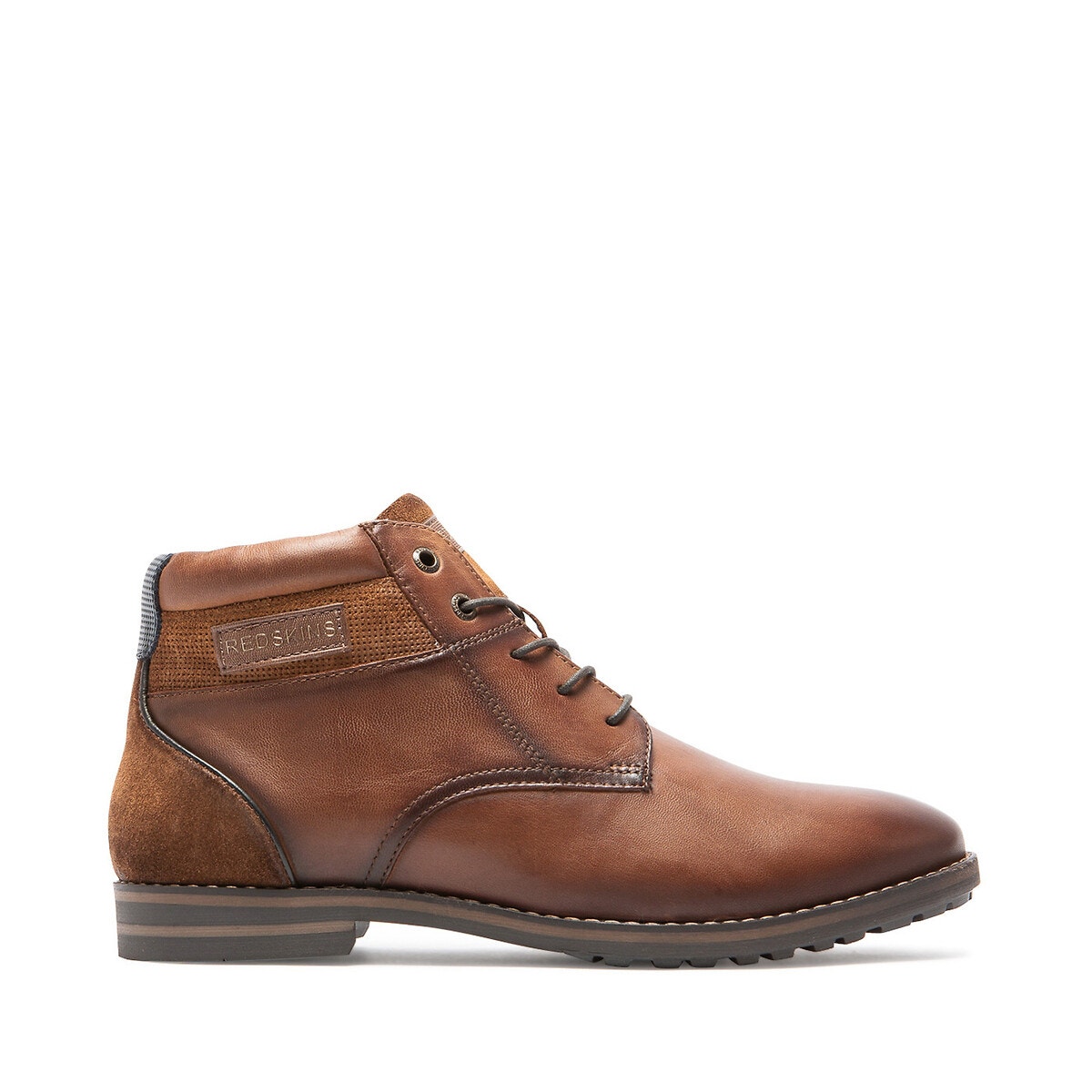 Boots cuir Elec cognac, REDSKINS