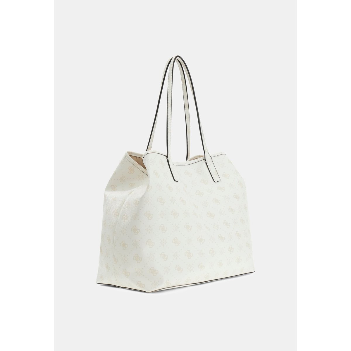Sac Tote Avec Logo Emelie blanc, GUESS