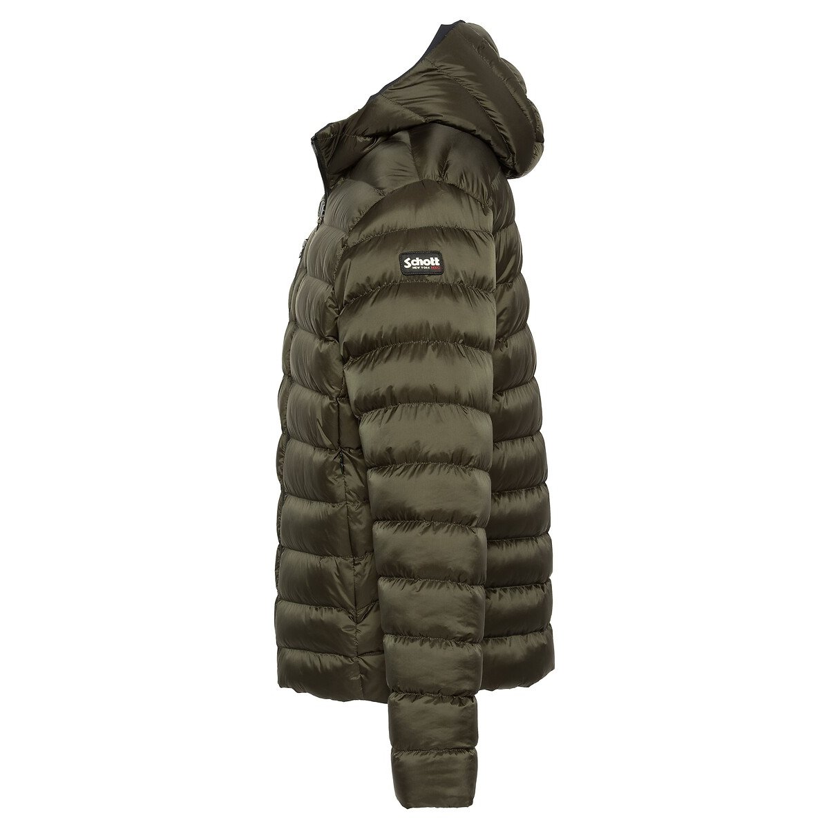 Blouson réversible, marine et kaki, à capuche, CANFIELD marine/kaki, SCHOTT