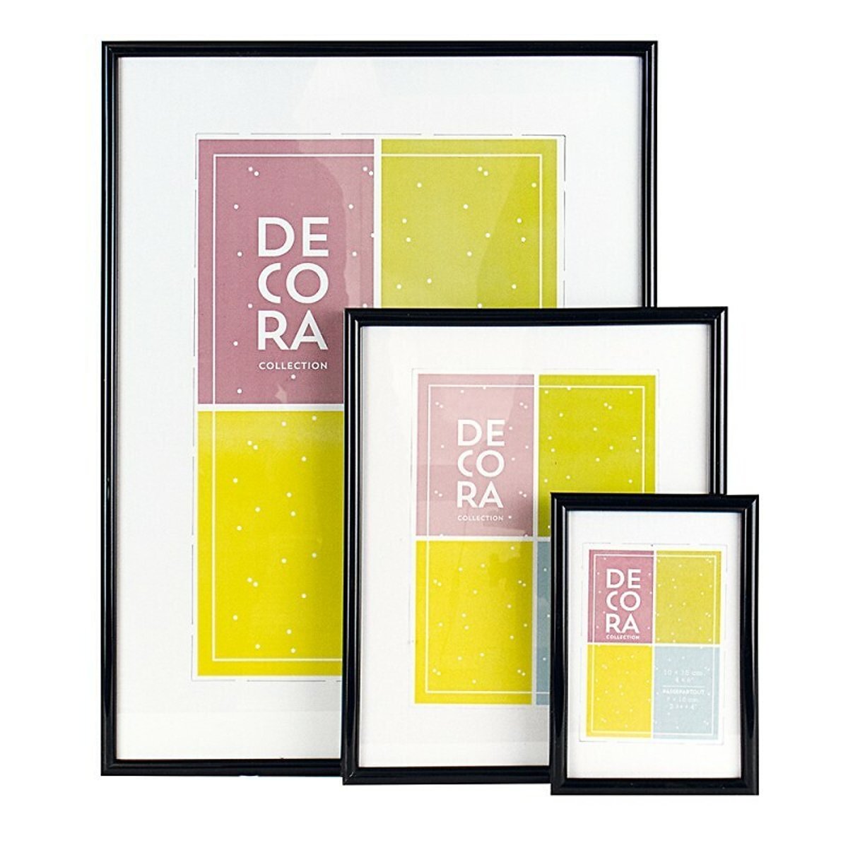 Moldura De Plástico 45, Demark preto , DEMARK