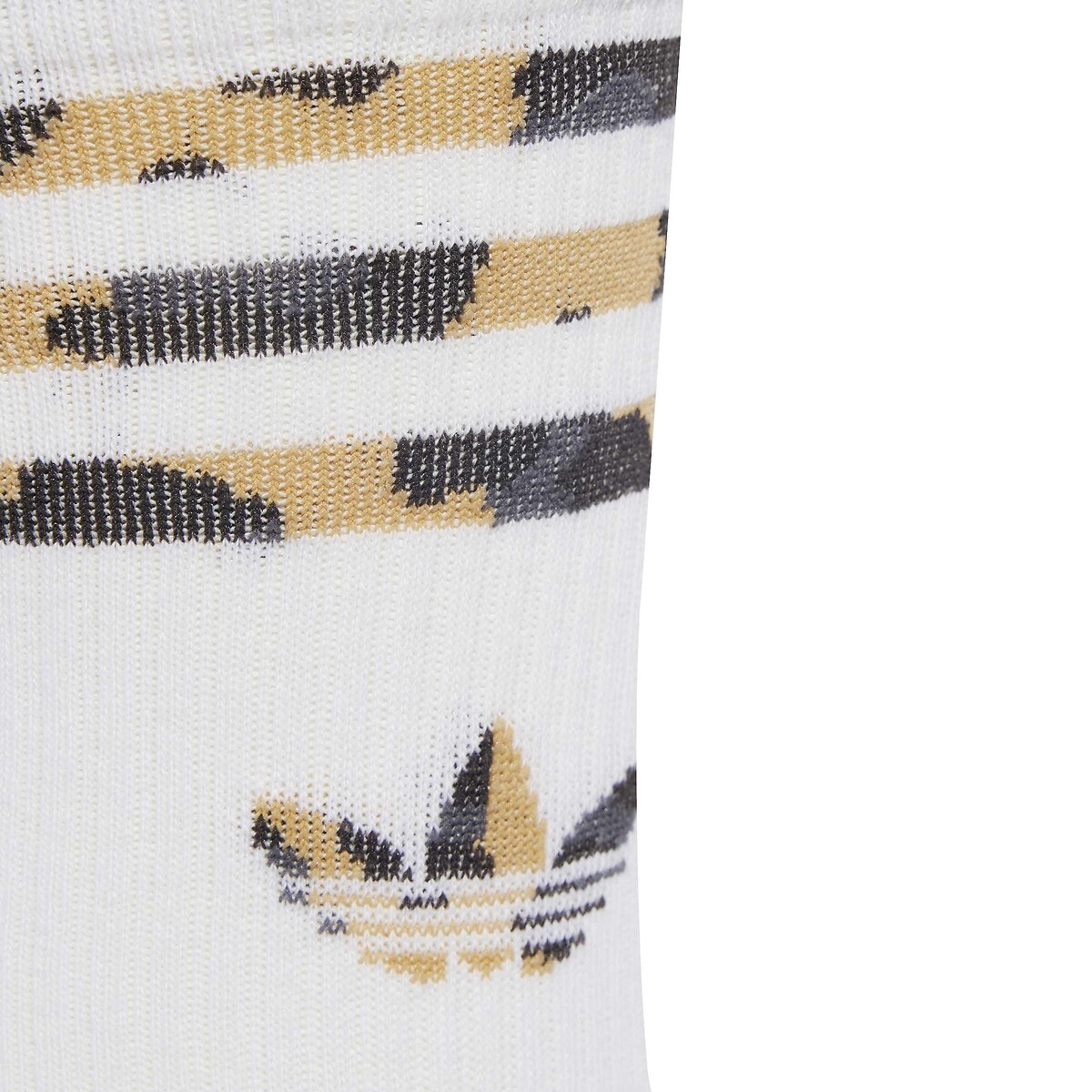 2er-Pack Socken, wadenlang weiss/leopard, adidas Originals