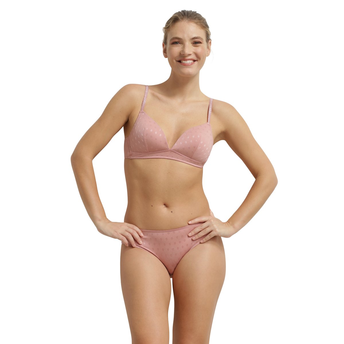 Culotte Cosy Time rose poudré, DIM