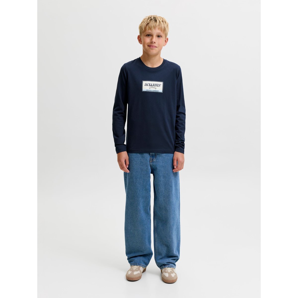 T-Shirt À Manches Longues sky captain, JACK & JONES JUNIOR