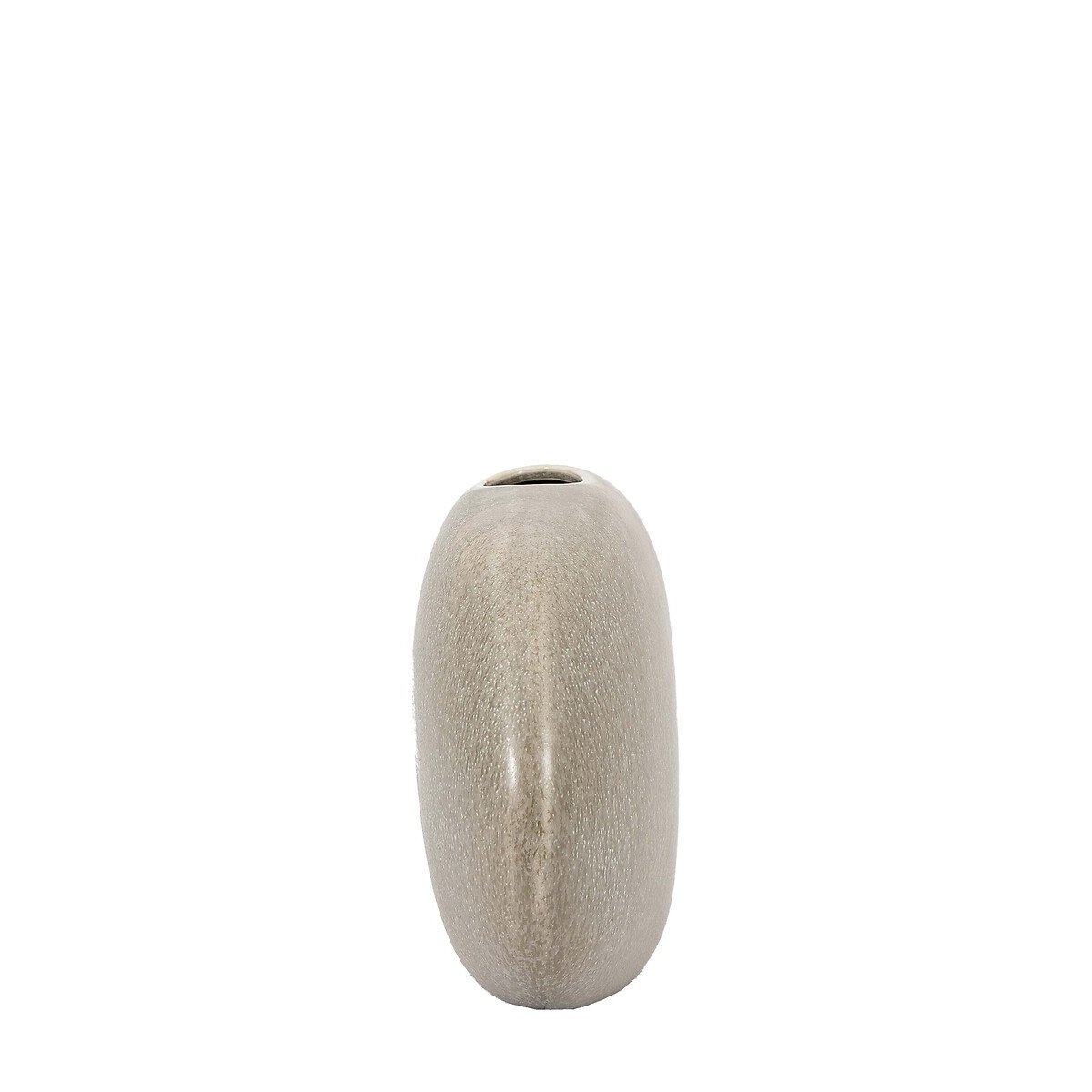 19cm Wide Pebble Vase grey, ÉDITÉ