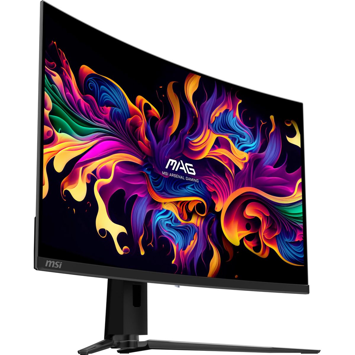 Ecran PC Gamer MAG 321CUP 32" Incurvé 4K 165Hz QD-OLED HDR True Black 400 HDMI 2.1 USB-C 15W couleur unique, MSI