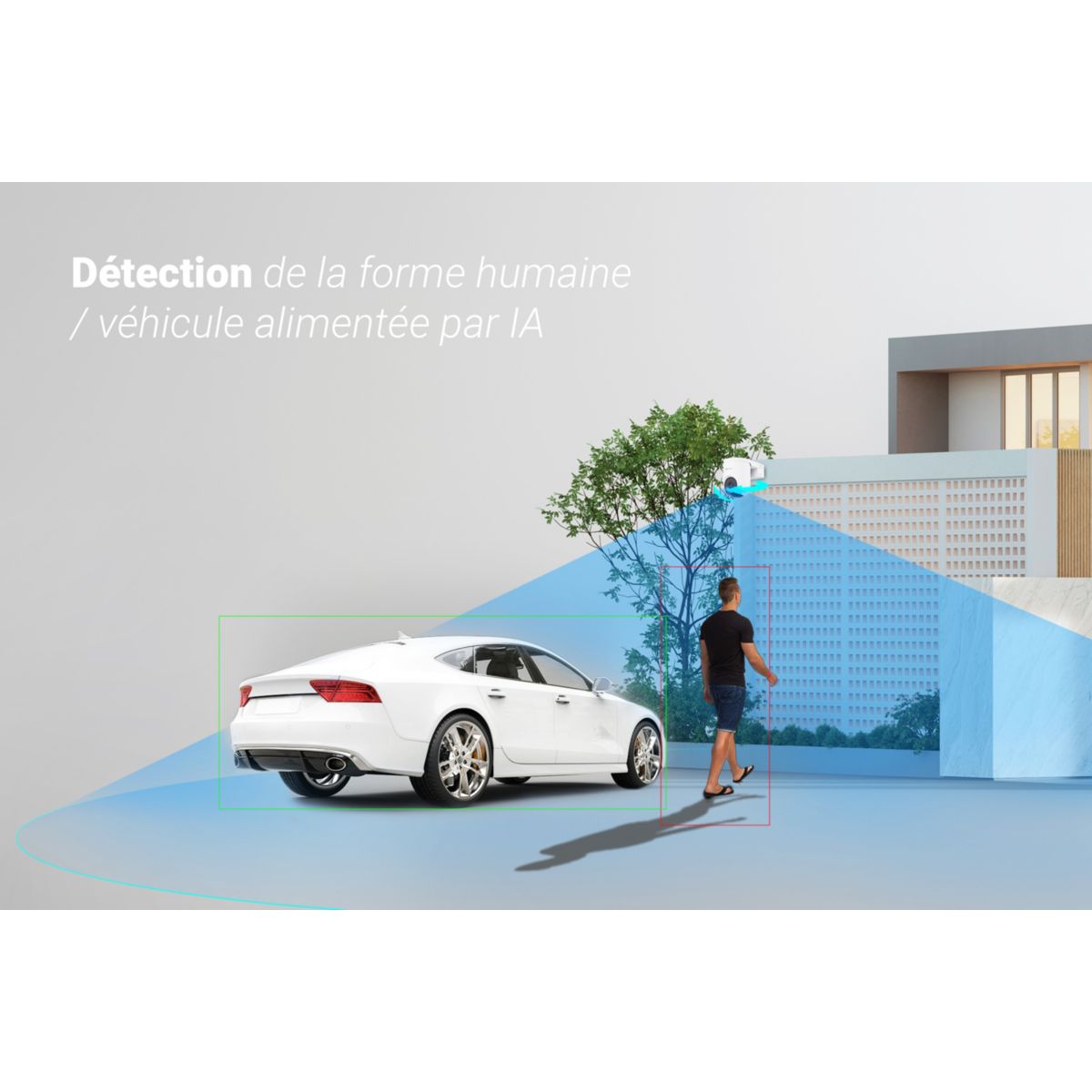 Caméra de surveillance HB8 Lite +5w solar panel couleur unique, EZVIZ