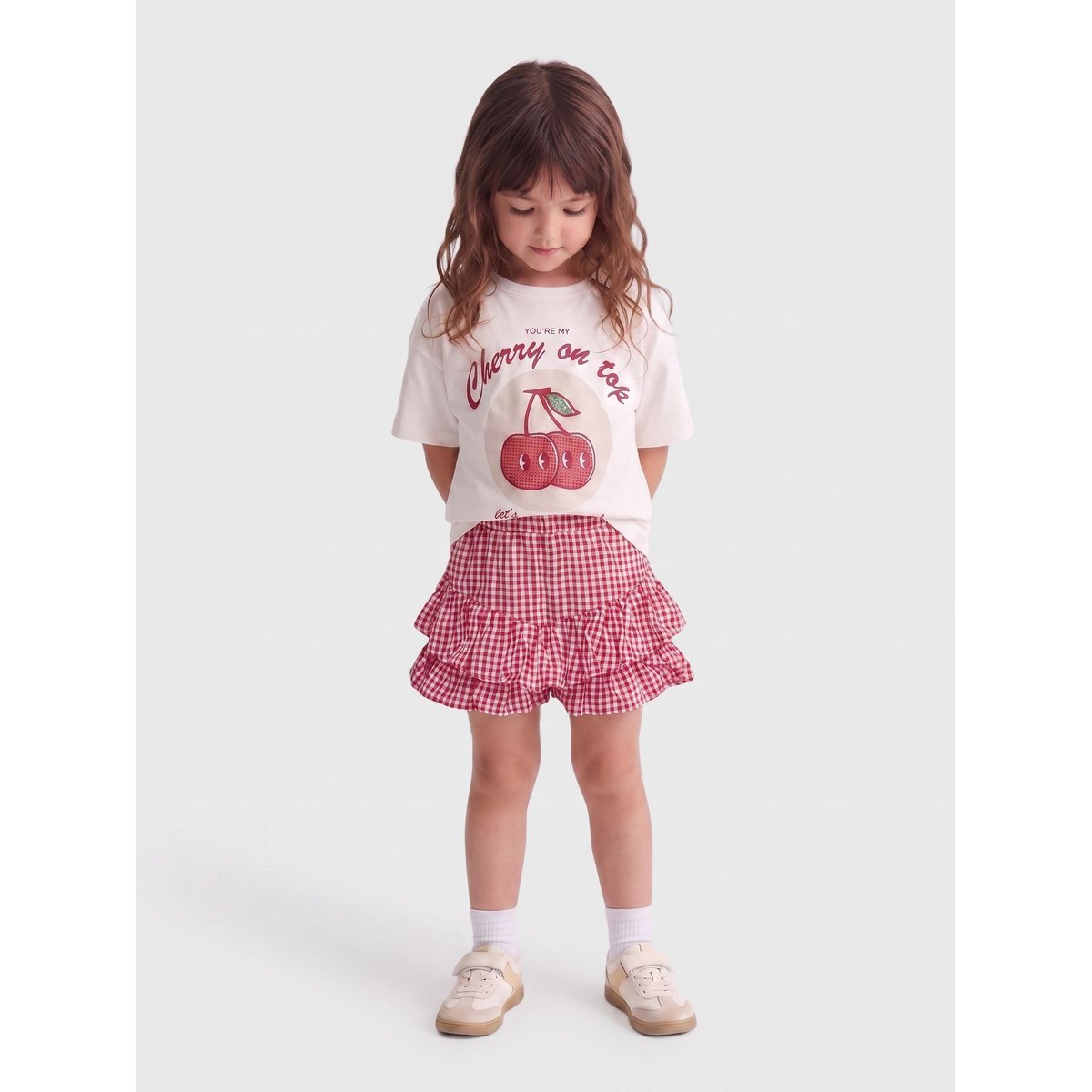 Skort barbados cherry, KIDS ONLY