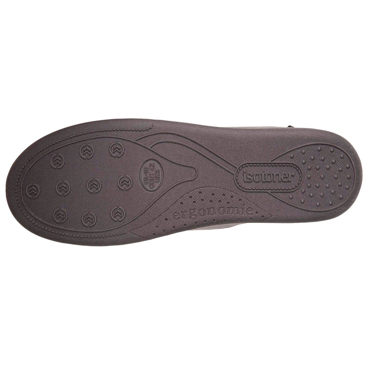 Chaussons Mocassins gris, ISOTONER