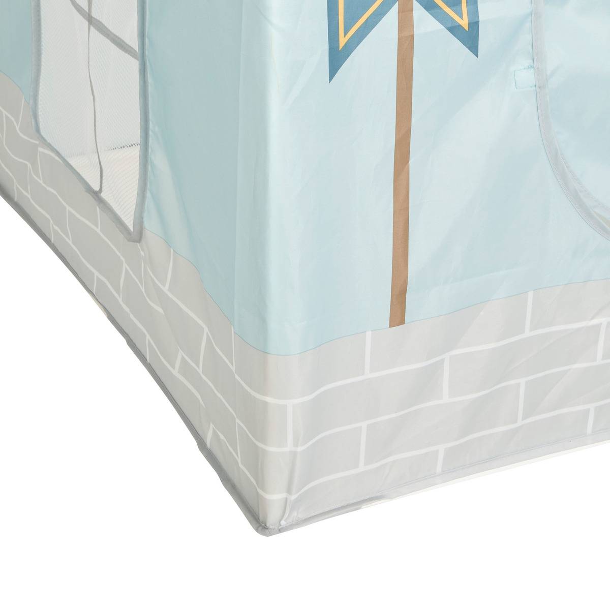 Tente enfant CHATEAU bleu, ATMOSPHERA FOR KIDS