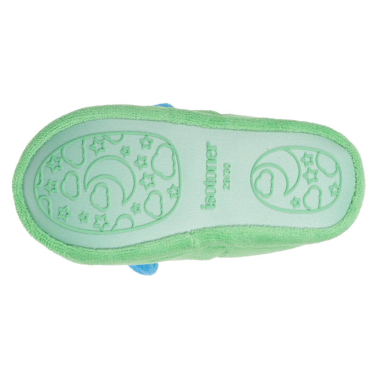 Chaussons Mocassins vert, ISOTONER
