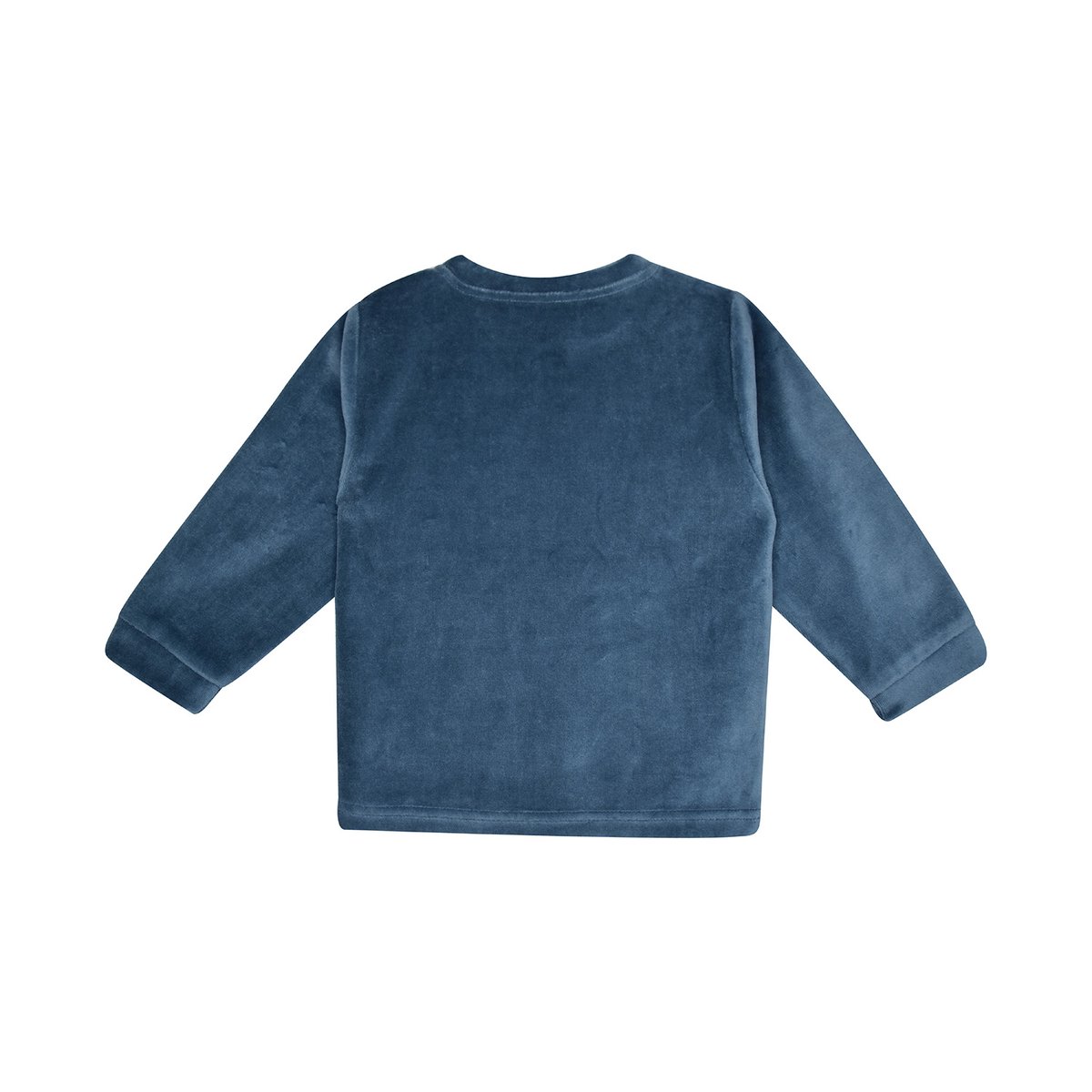 Pyjama 2 pieces leno velours rase enfant bleu, SUCRE D'ORGE