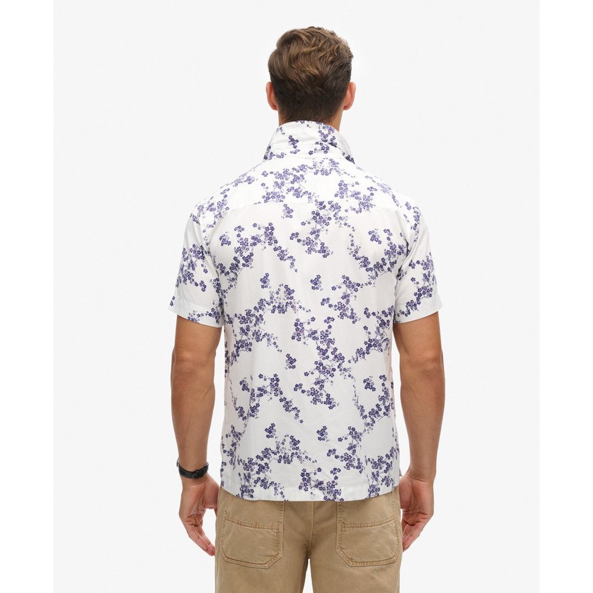 Chemise hawaïenne vintage fleur optic, SUPERDRY