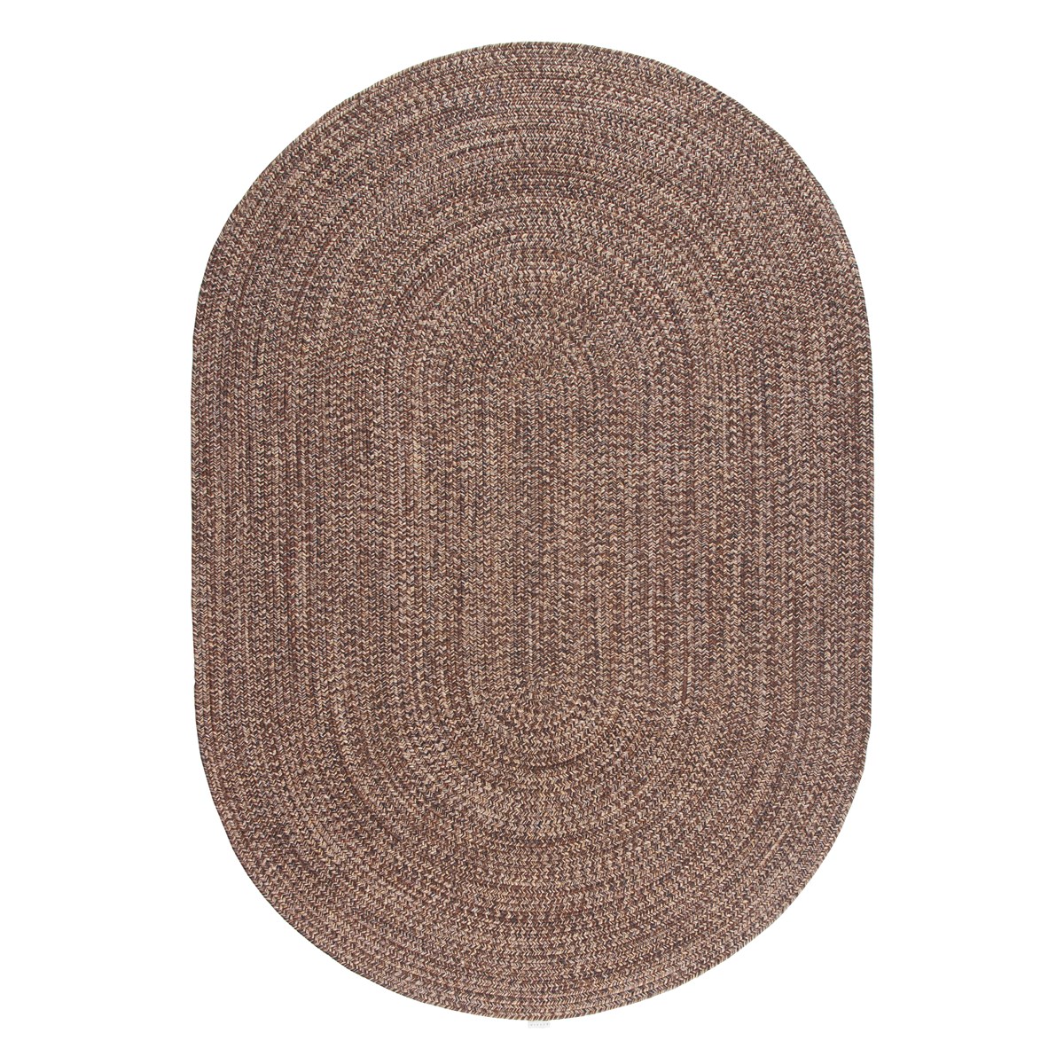 Tapis rond ou oval style jute intérieur extérieur JUTY beige, NOVATREND