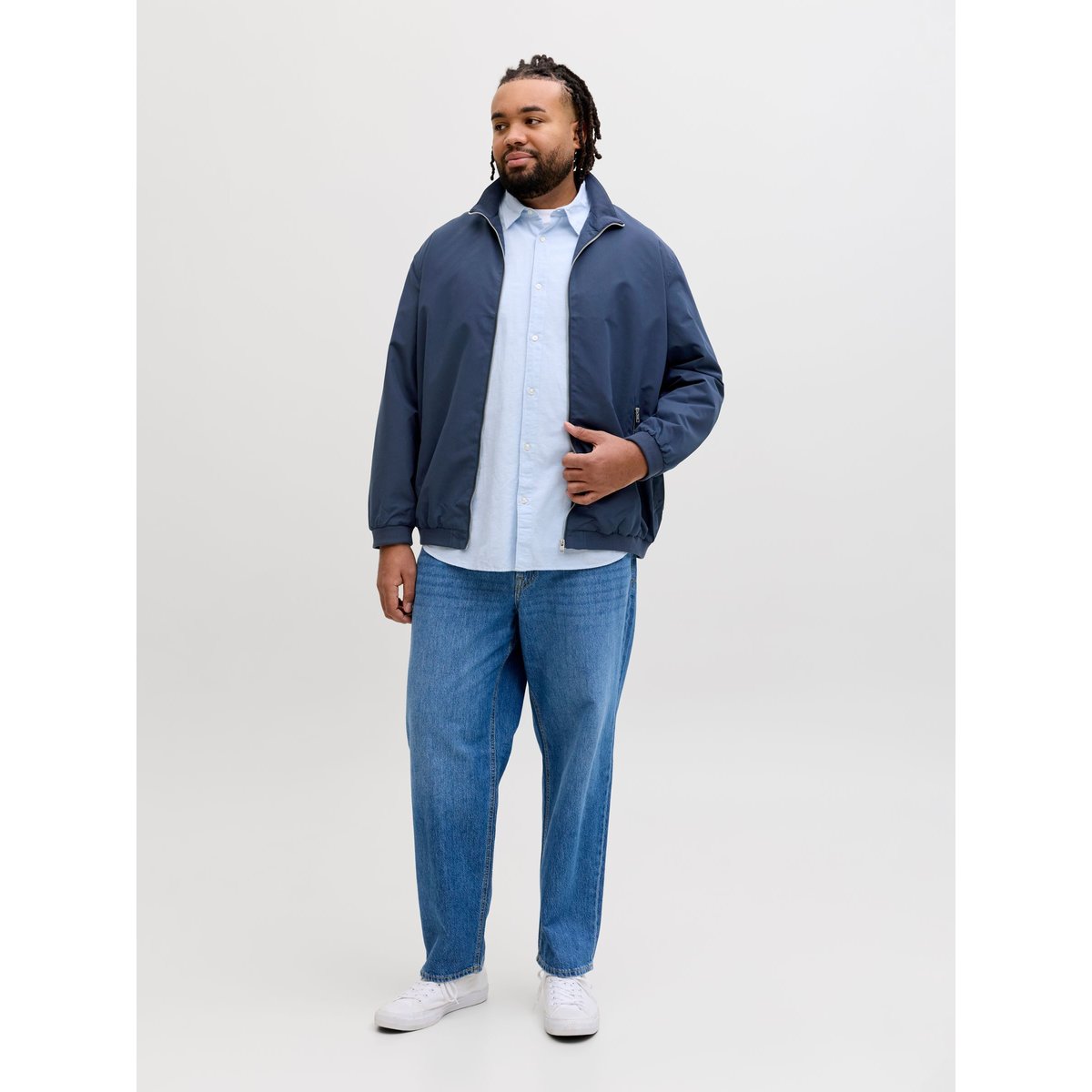 Veste Bomber navy blazer 1, JACK & JONES