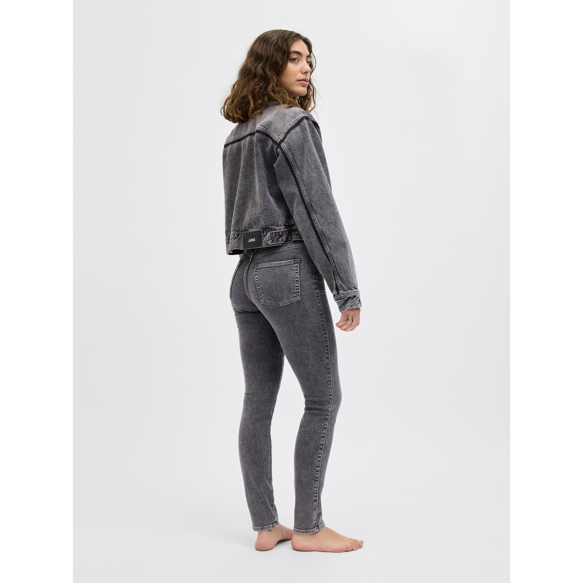 Jean Skinny grey denim, JJXX