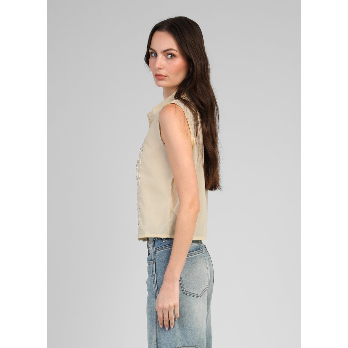 Chemise SWANY jaune, AN'GE