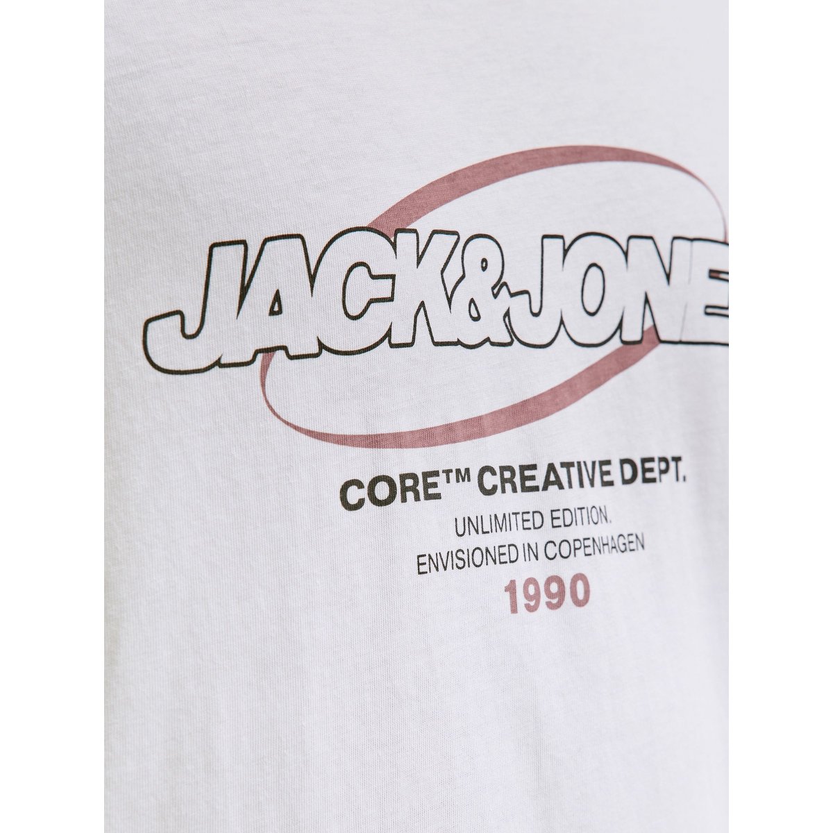 T-Shirt white, JACK & JONES