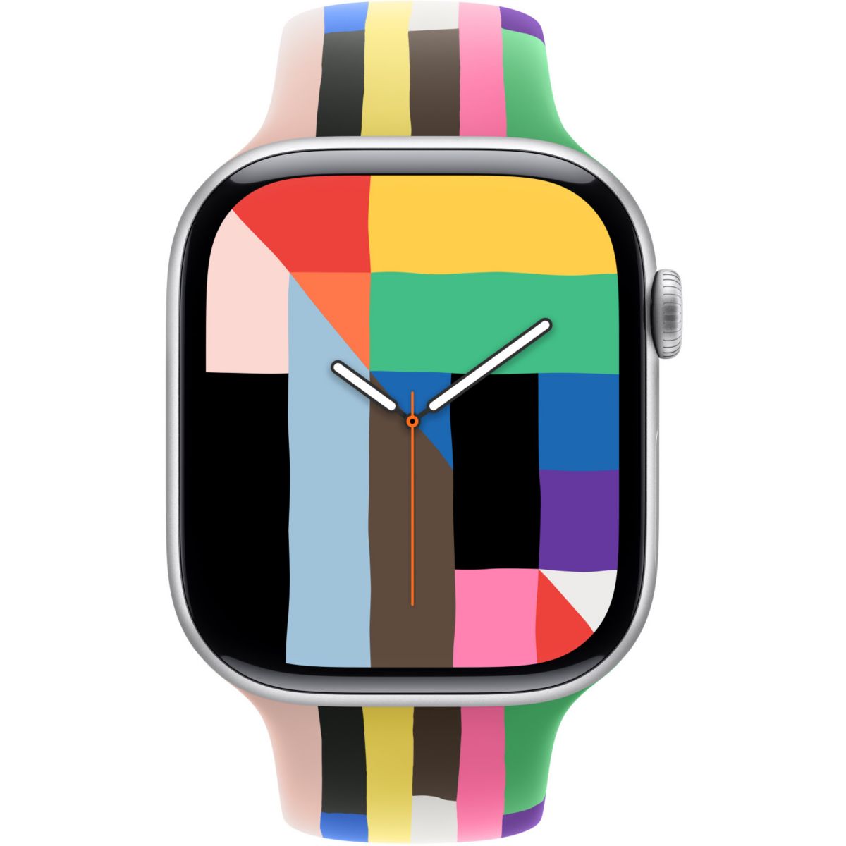 Bracelet 46mm Sport Pride Edition M/L multicolore, APPLE