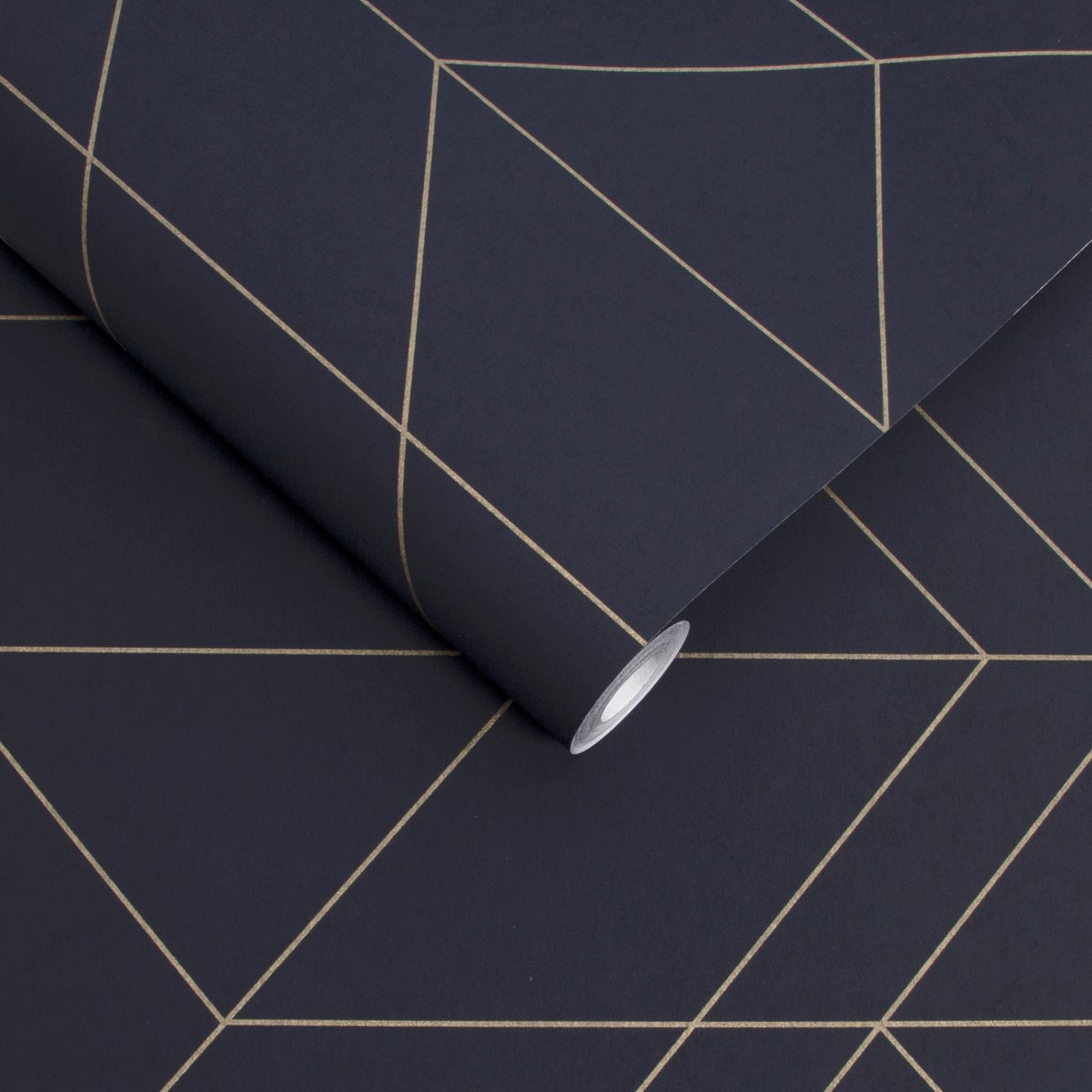 Papier peint Balance Navy/ Gold bleu, GRAHAM ET BROWN