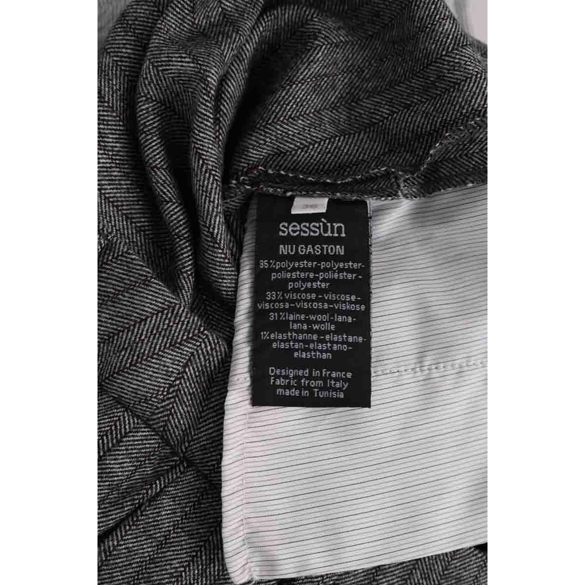Pantalon droit - Très Bon État gris, SESSUN