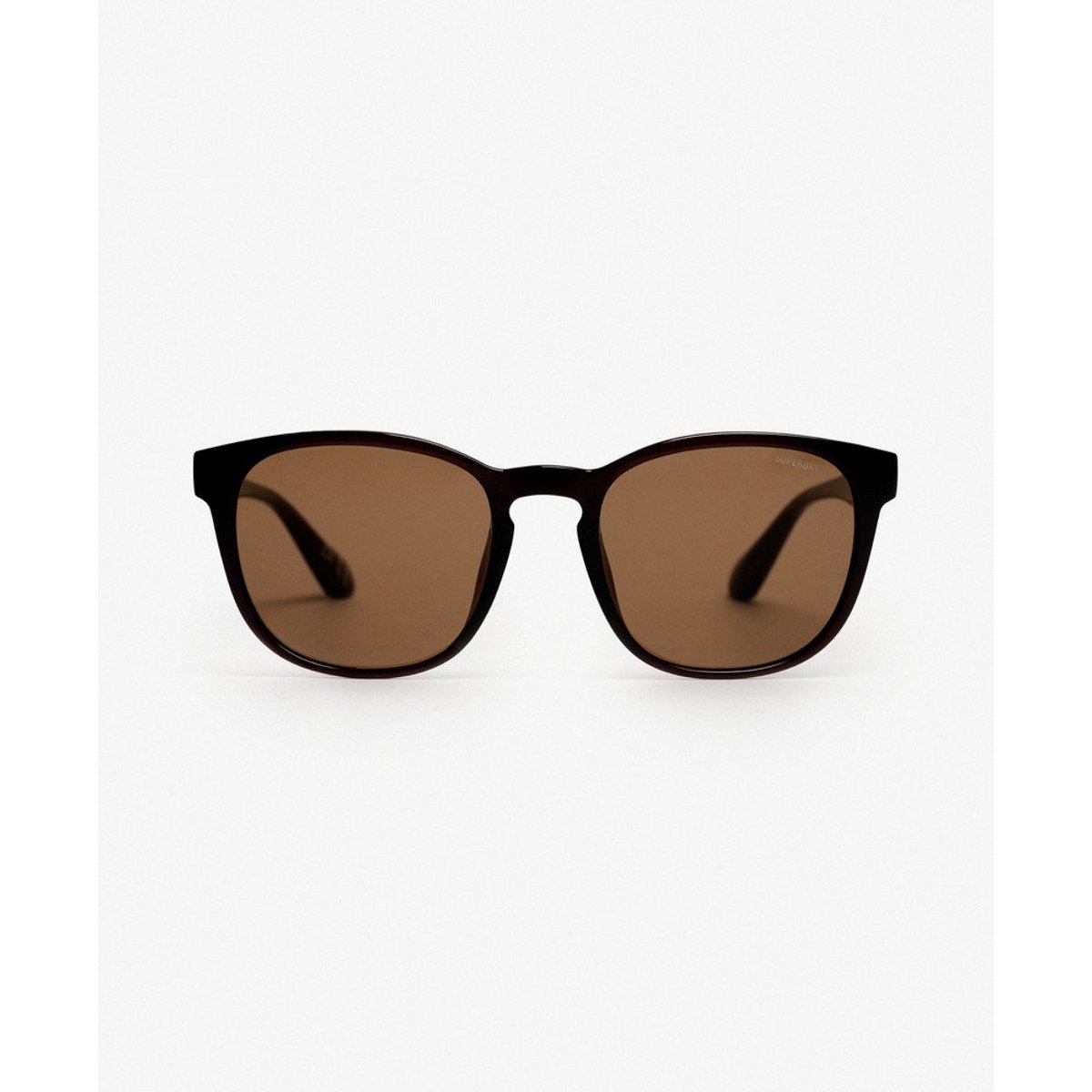 Lunettes de soleil à verres ronds verres noirs/marron, SUPERDRY