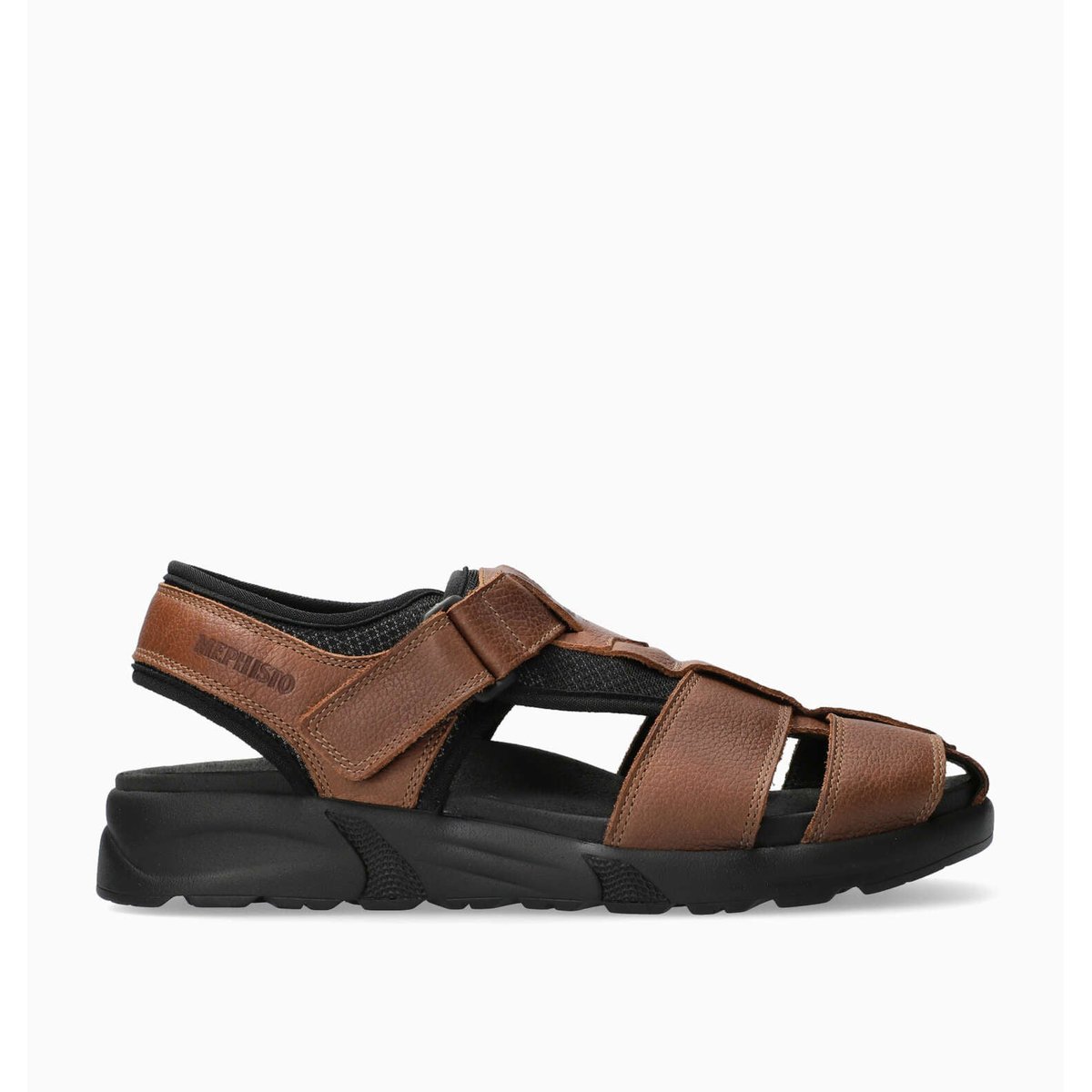 Sandales en cuir / textile TOREN marron 5139, MEPHISTO