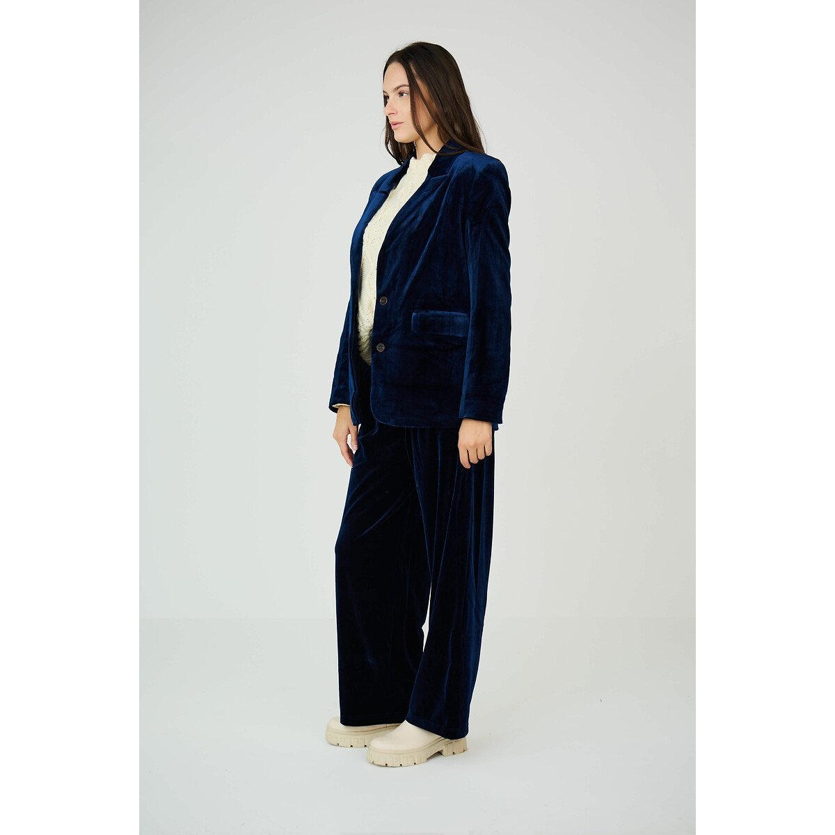 Blazer bleu marine, SEE U SOON