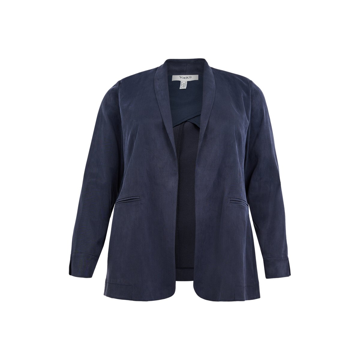 Blazer Flare Fit bleu, YOEK