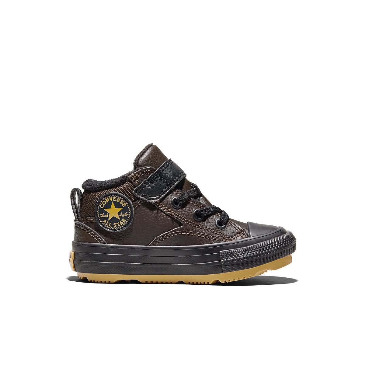 Baskets CTAS MALDEN STREET MID marron foncé, CONVERSE