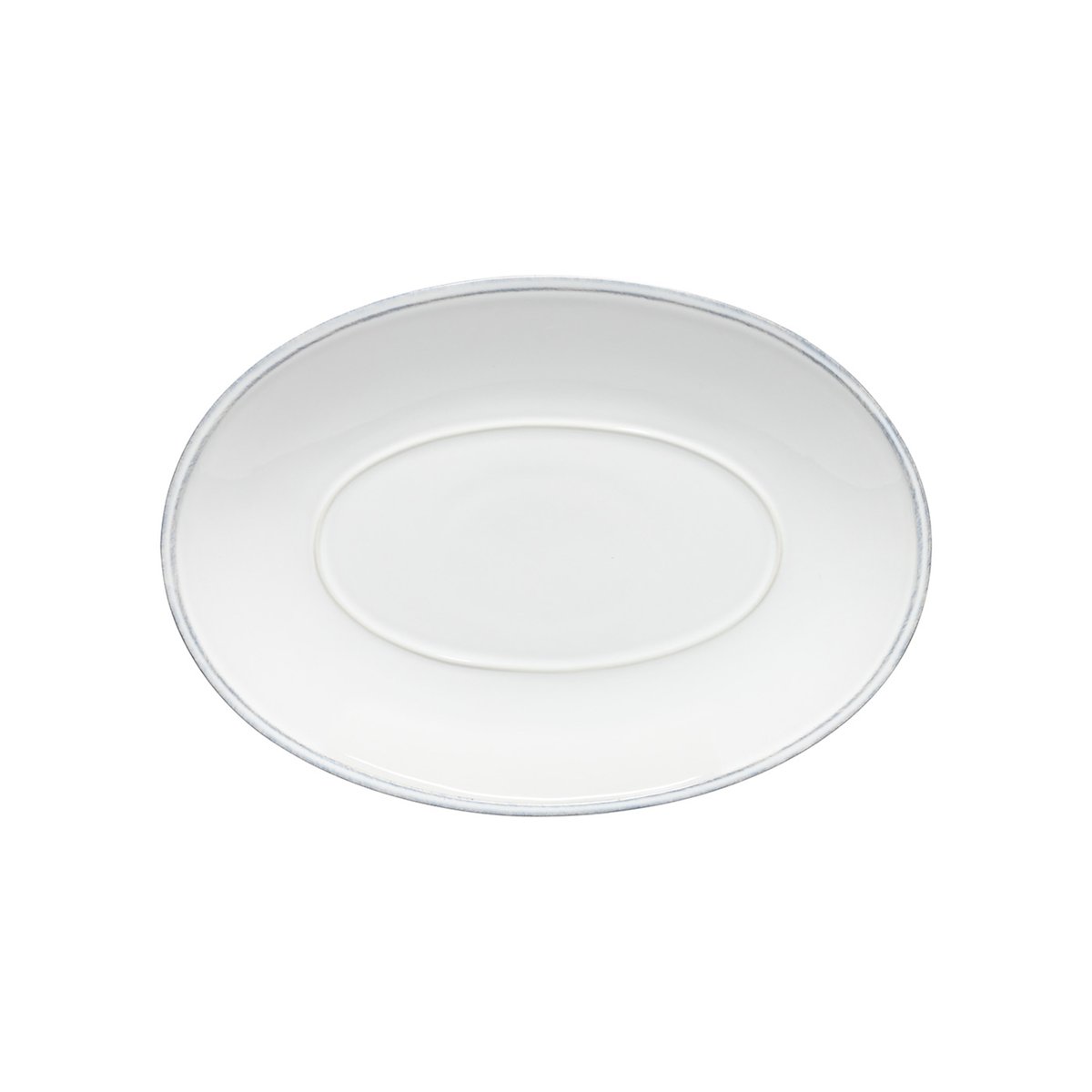 Plat ovale 30 FRISO blanc, COSTA NOVA