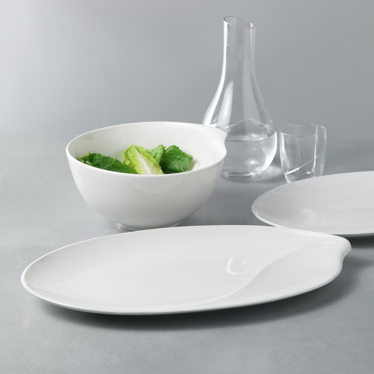 Plat De Service FLOW blanc, VILLEROY & BOCH