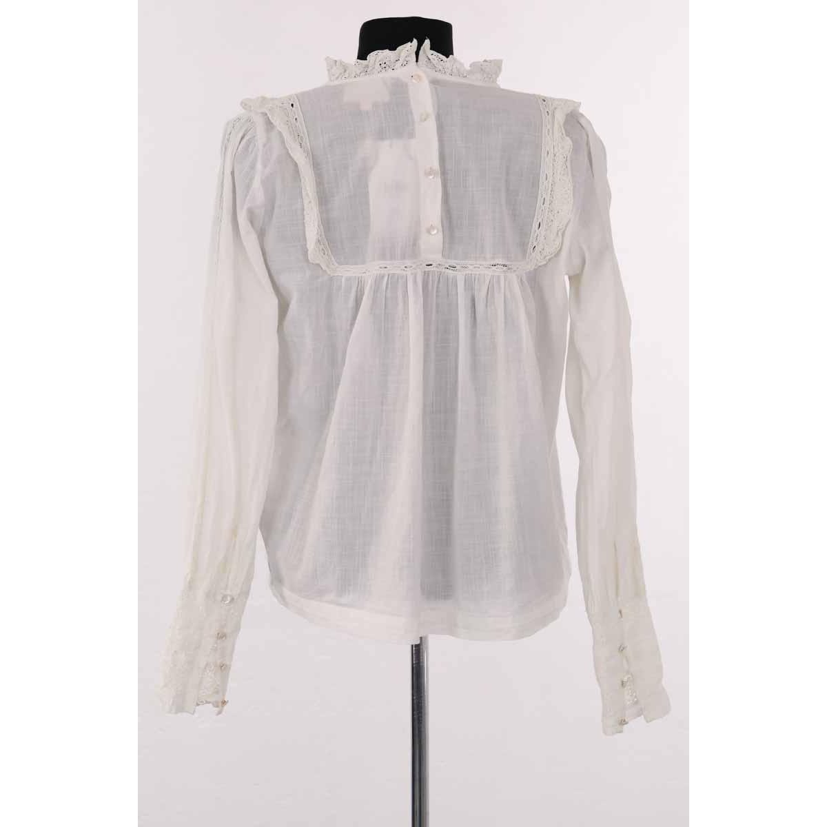 Blouse - Très Bon État blanc, SEZANE